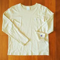 Champion 長袖カットソー 160 ベージュ