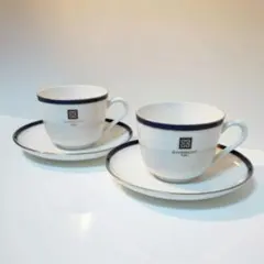 GIVENCHY PARIS カップ＆ソーサー 2客セット ジバンシー
