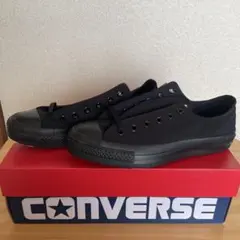 CONVERSE ALL STAR ブラックモノ ローカット 25.0cm