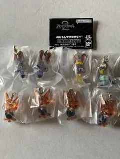 ズートピア　めじるしアクセサリー　8点　　ニック　ジュディ