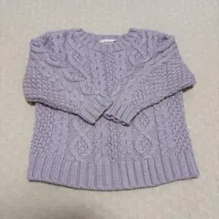 branshes セーターパープル S