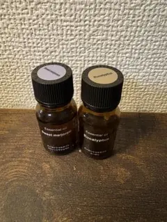 無印良品エッセンシャルオイル2本セット⭐︎ユーカリ&スウィートマジョラムのサムネイル