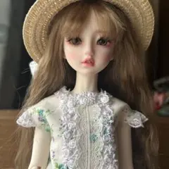 BJD 1/4ドール 本体 42cm 球体関節人形 メイク済 フルセット 衣装
