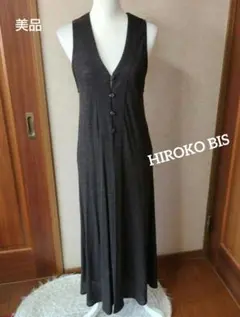 お値下げ♪美品☆HIROKO BIS♡ウールロングジレのサムネイル