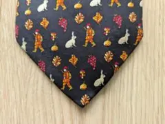 『Salvatore Ferragamo』シルクネクタイ動物柄(1本おまけ付き)