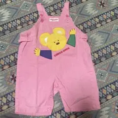 オールド ミキハウス チエコサク 80サイズ オーバーオール ロンパース レトロ