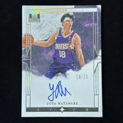 渡邊雄太 Watanabe Yuta Impeccable /25 Auto