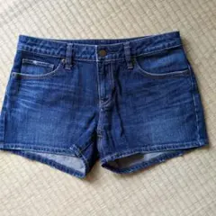 UNIQLO デニム ショートパンツ 24インチ