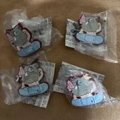 鬼滅の刃 ばんちょうこう ヘアクリップ 弐 嘴平 伊之助 4個セット いのすけ