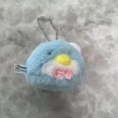 サンリオ タキシードサム ふわふわ ぬいぐるみボールチェーン　ガチャ