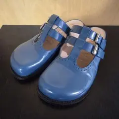 LOEWE　ミュール　ブルー　サンダル　サイズ42（27.5）