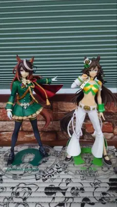 ウマ娘 一番くじ フィギュア シンボリルドルフ&ミスターシービー