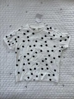 新品　アプレレクール ドットTシャツ