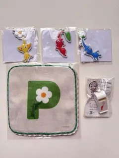 ニンテンドー　プラチナポイント　ピクミン　ホイッスル　どこでもチャーム　ハンカチ