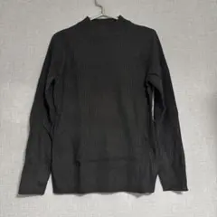 リブ編みタートルネックセーター 2色セット