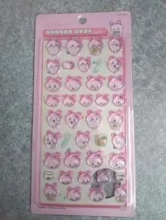 ちいかわ　カニちゃん　古本屋　ボンボンドロップシール