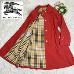 バーバリーロンドン Burberry チェスターコート 赤 バーバリーロンドン Burberry チェスターコート 赤 BURBERRY