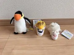 シャクレルプラネット　ハリネズミ　ペンギン　トラ