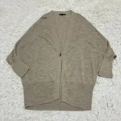 23區 麻 變形 設計 開襟衫