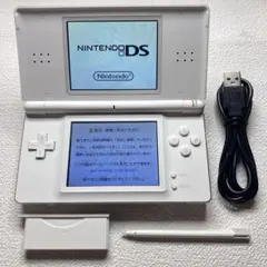 ML2【液晶&外装美品】NintendoDS Lite クリスタルホワイト本体