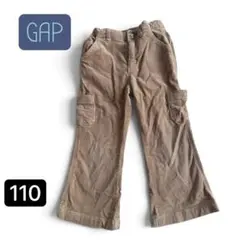 14日迄限定価格　GAP キッズ ストレッチコーデュロイ カーゴパンツ 110