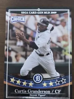 sega card gen 2009 Curtis Granderson MLB