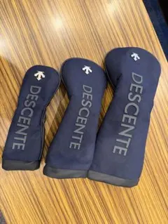 DESCENTE ヘッドカバー 3個セット