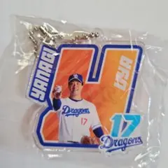 柳裕也 17番 ドラゴンズ アクリルキーホルダー