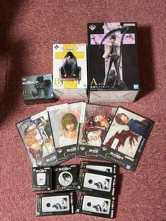 一番くじ デスノート A賞 B賞 C賞 D賞 フィギュア アクリルボード