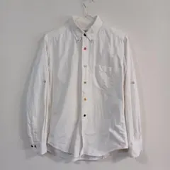 ホワイトシャツ S　スキャッティ