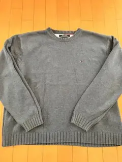 TOMMY HILFIGER コットンニットセーター XL