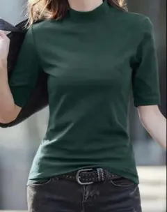 SHEIN グリーン 半袖 Tシャツ トップス シーイン