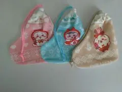 ちいかわ ハチワレ うさぎ クリスマス ソックスオーナメント 特典 巾着 セット