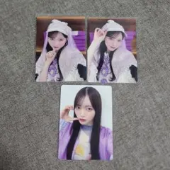 CUTIESTREET真鍋凪咲　トレカ3枚セット