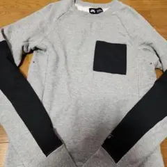 Nike SB　グレー スウェット トレーナー Sサイズ　　さ