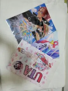 ONE PIECE FILM RED クリアファイル3枚セット