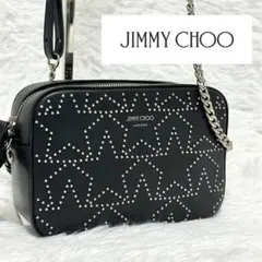 JIMMY CHOO スター スタッズ ショルダーバッグ aq12739 - メルカリ
