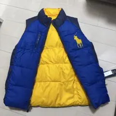 【値下げ】POLO RALPH LAUREN リバーシブルダウンベスト