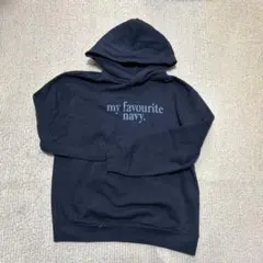 ZARA ネイビーフード付きパーカー 11-12歳