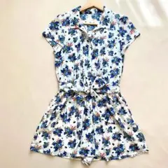 【ハピショコ様専用】allamanda 半袖ワンピ Sサイズ ほぼ未使用のサムネイル