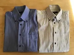 メンズ 長袖ワイシャツ　2枚