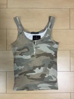 Brandy Melville カモフラ柄 迷彩 タンクトップ - メルカリ