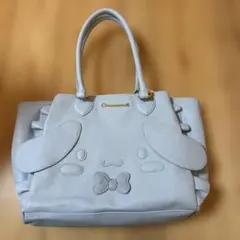 ノ*)様 シナモンロール 水色　トートバッグ