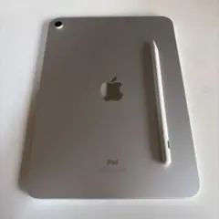 iPad シルバー 本体 + Apple Pencil - メルカリ
