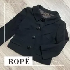 ROPÉ ブラック ジャケットフォーマルにも。