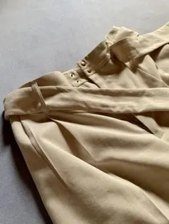 VIS シンプル　涼しい！使いやすいベージュパンツ