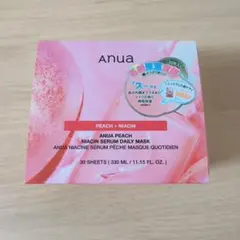 ANUA 桃ナイアシンセラム デイリーマスクパック30枚入