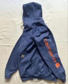 Carhartt カーハート パーカー フーディー Sサイズ ネイビー