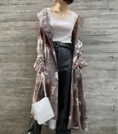 PAGEBOY ペイズリー柄 ロングガウンのサムネイル