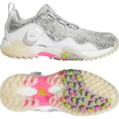 アディダスゴルフシューズ グレー系　24cm レディース